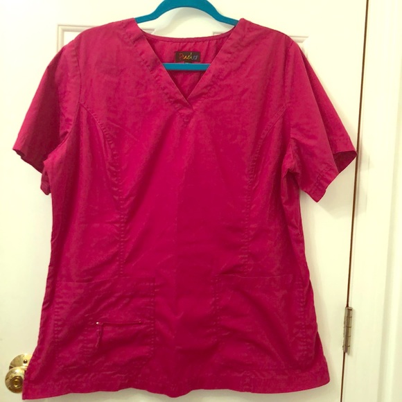 XL-Peaches scrub top